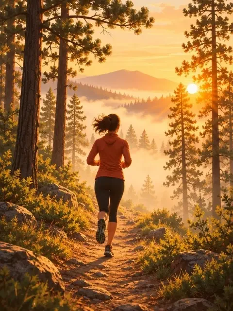 松林慢跑日记 · 青苔与墨 松林慢跑日记封面缩略图