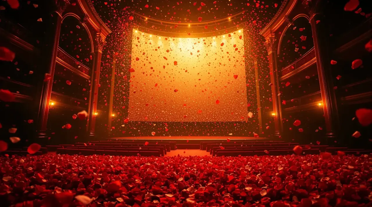 花影之下,浪漫放映